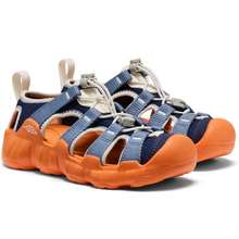 Indlæs billede til gallerivisning Outdoor sandal m. velcro, Orange/blå
