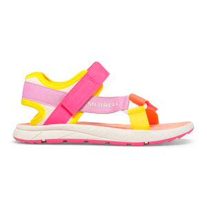 Sandal m.  velcro, Pink