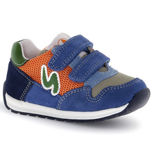 Indlæs billede til gallerivisning Sneakers m. velcro, Blå
