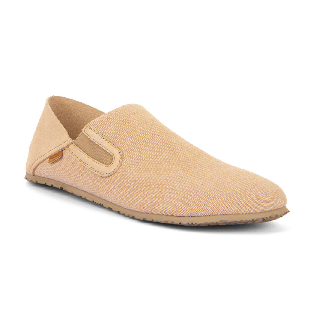 Hjemmesko m. velcro, Beige