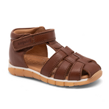 Indlæs billede til gallerivisning Sandal m. velcro, Brun
