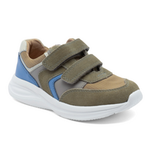 Indlæs billede til gallerivisning Sneakers m. velcro, Kaki
