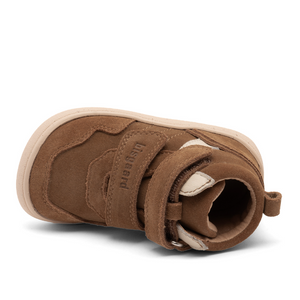 Sneakers m. velcro, Brun
