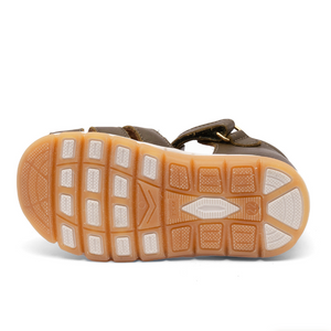 Sandal m. velcro, Grøn