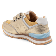 Indlæs billede til gallerivisning Sneakers m. velcro, Guld

