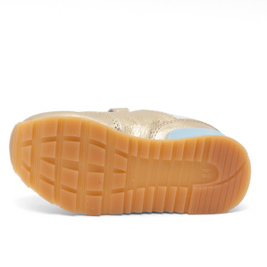 Sneakers m. velcro, Guld