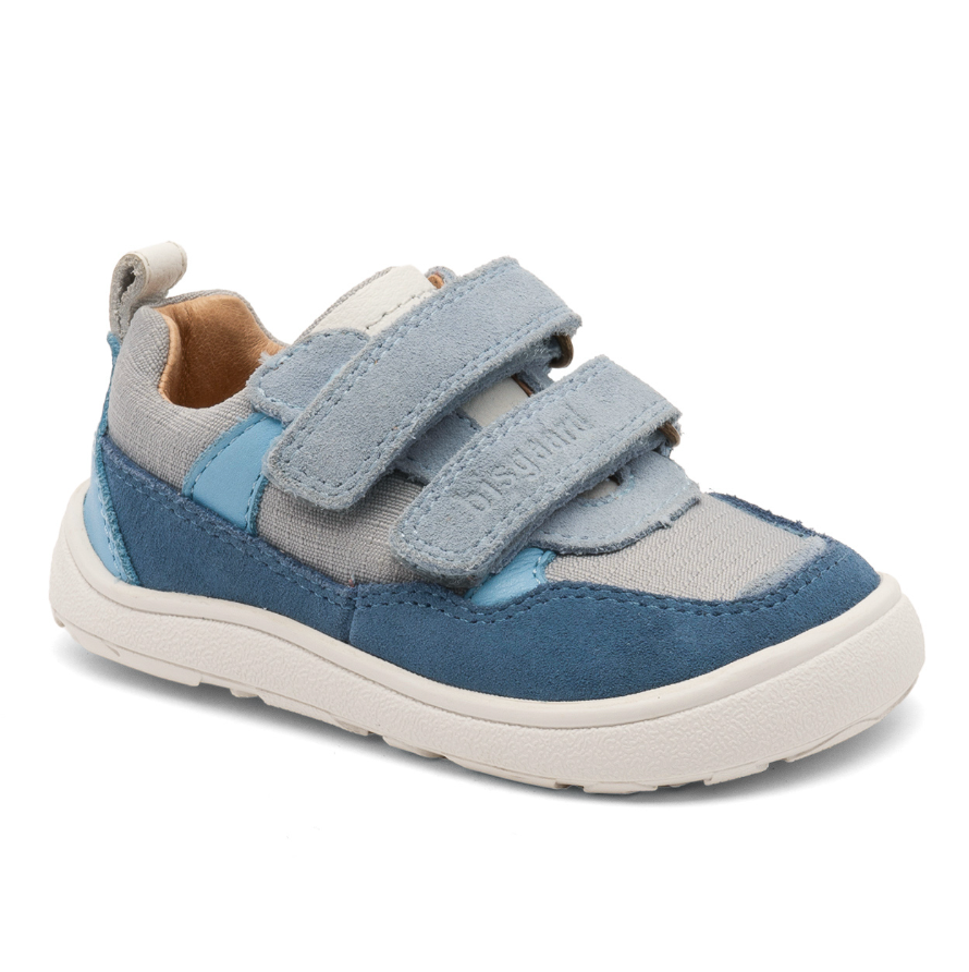 Sneakers m. velcro, Blå