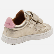 Indlæs billede til gallerivisning Sneakers m. velcro, Guld
