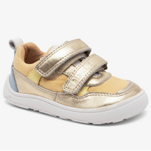 Indlæs billede til gallerivisning Sneakers m. velcro, Guld
