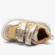 Indlæs billede til gallerivisning Sneakers m. velcro, Guld
