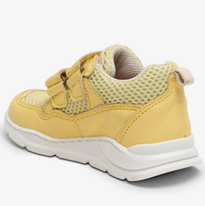 Sneakers m. velcro, Gul