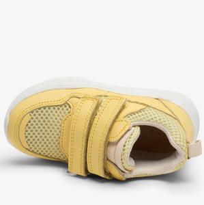 Sneakers m. velcro, Gul
