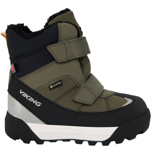 TEX-støvle m. velcro, Grøn