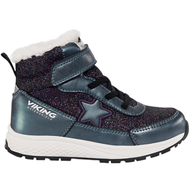 TEX-Sneakers m. velcro, Sort