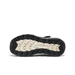Outdoor sandal m. velcro, Navy