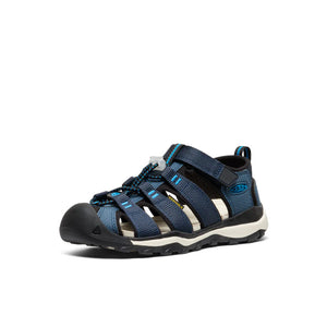 Outdoor sandal m. velcro, Navy