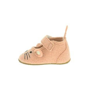 Hjemmesko m. velcro, Rosa