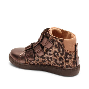 Sneakers m. velcro, Leopard