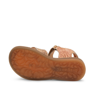 Sandal m. velcro, Bronze