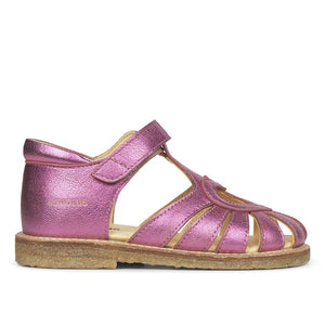 Sandal m. velcro, Pink