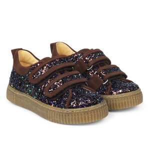 Sneakers m. velcro, Glitter